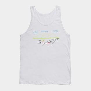 nature stickman Tank Top